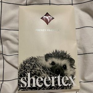 NIB Sheertex Rose Gold Shaping Luxury Semi-sheer Tights size SMALL 50 Denier